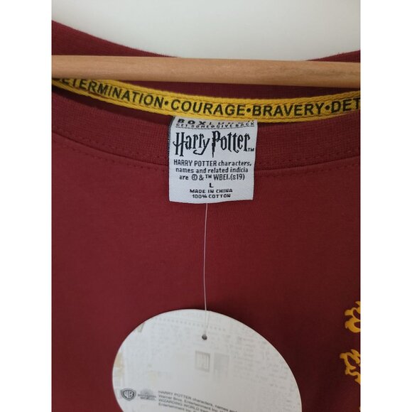 NWT Harry Potter Gryffindor House Hype Jersey - BoxLunch Exclusive Sz L - Picture 10 of 12